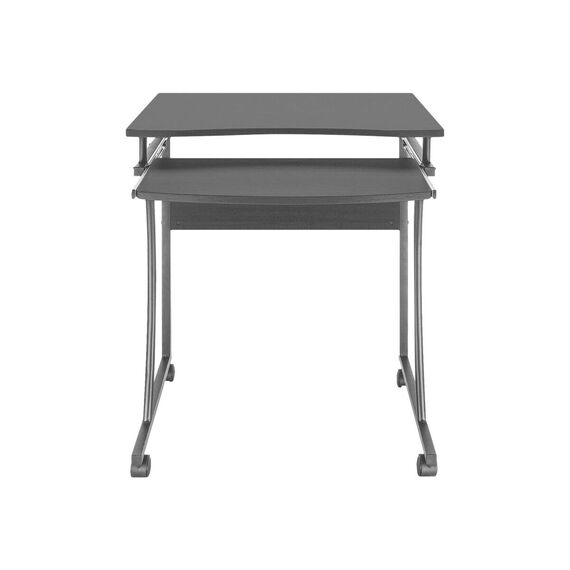 Manhattan - Computer desk - mobile - black - black base  | 425131