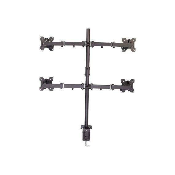 Lindy Quad Display Bracket w/ Pole & Desk Clamp - Mountin | 40659