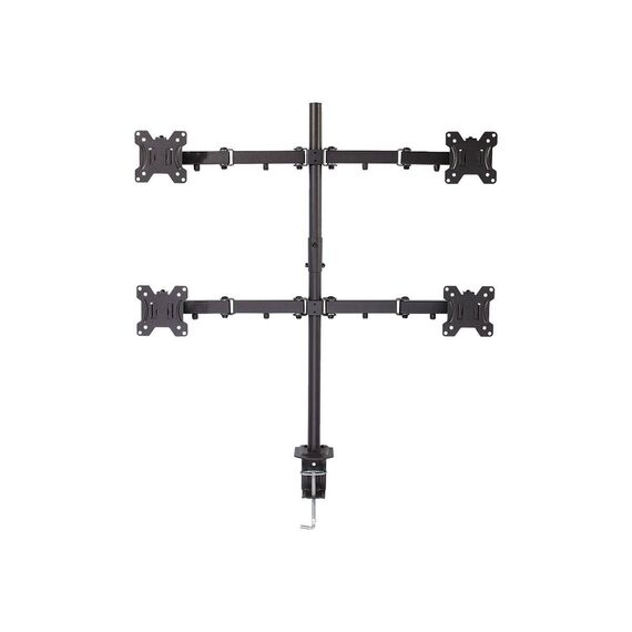 Lindy Quad Display Bracket w/ Pole & Desk Clamp - Mountin | 40659