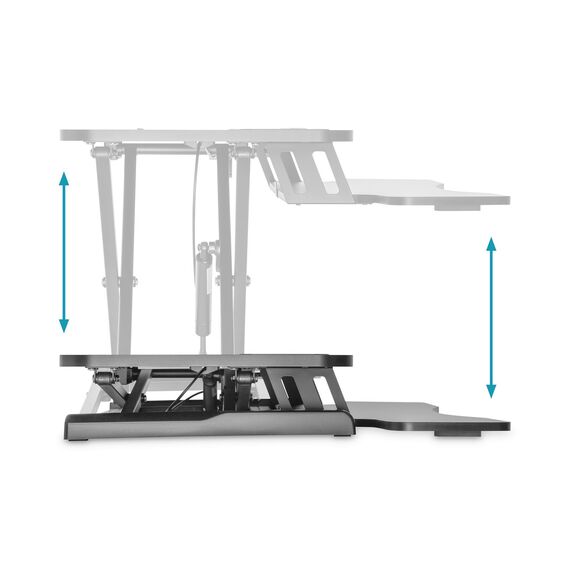 DIGITUS Ergonomic Workspace Riser DA-90380-1 - Stand - for LCD di