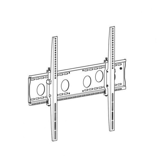HAGOR WH 85 T-HD - Bracket - for flat panel - black - scre | 1793