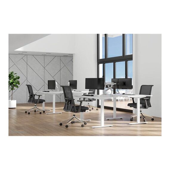 Neomounts DS75S-950WH2 - Mounting kit (desk mounting arm) - full-