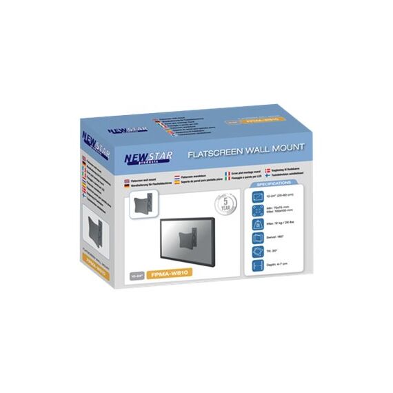 Neomounts FPMA-W810 - Bracket - full-motion - fo | FPMA-W810BLACK