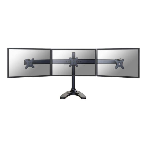 Neomounts FPMA-D700DD3 - Stand - for 3 LCD displays - black - scr