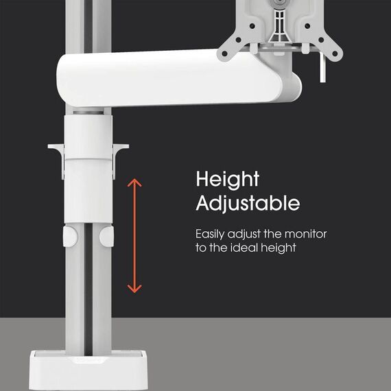 Vogel's MOMO 2137 Monitor Arm Motion (white)