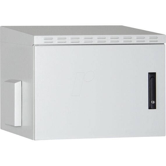Digitus DN-19 09U-I-OD - Cabinet - wall mountable - grey, RAL 703