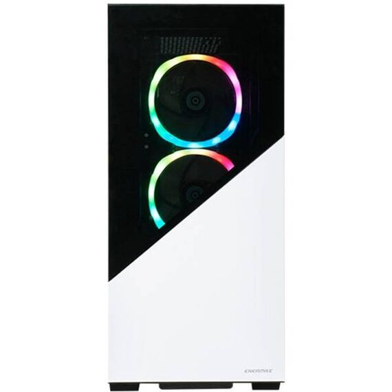 ENERMAXK8 RGB Tempered Glass Mid-Tower ATX PC Case ECAEK8WWARGB