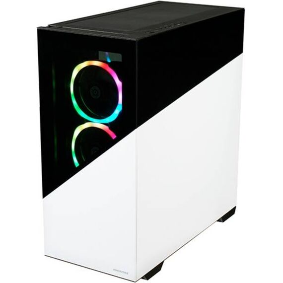 ENERMAXK8 RGB Tempered Glass Mid-Tower ATX PC Case ECAEK8WWARGB