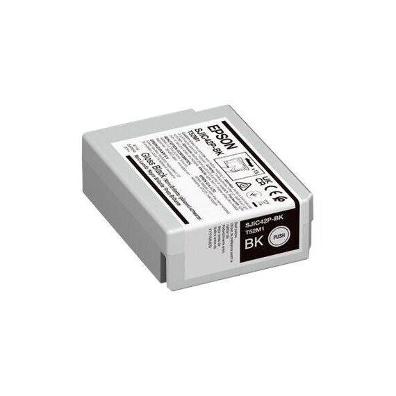 Epson SJIC42PBK 50 ml black original ink cartridge C13T52M140