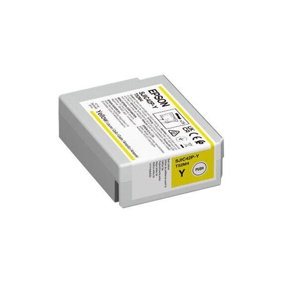 Epson SJIC42PY 50 ml yellow original ink cartridge C13T52M440