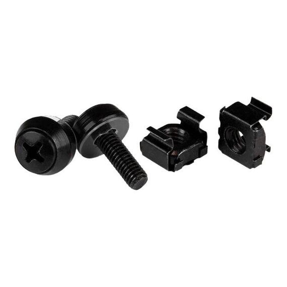 StarTech.com M5 Cage Nuts and Screw 12 mm Rack CABSCREWM5B