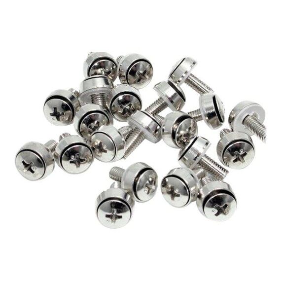 StarTech.com M6 x 12mm Screws 100 Pack M6 Mounting CABSCREWSM62