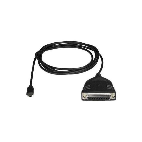 StarTech.com USB C to Parallel Printer Cable DB25 ICUSBCPLLD25