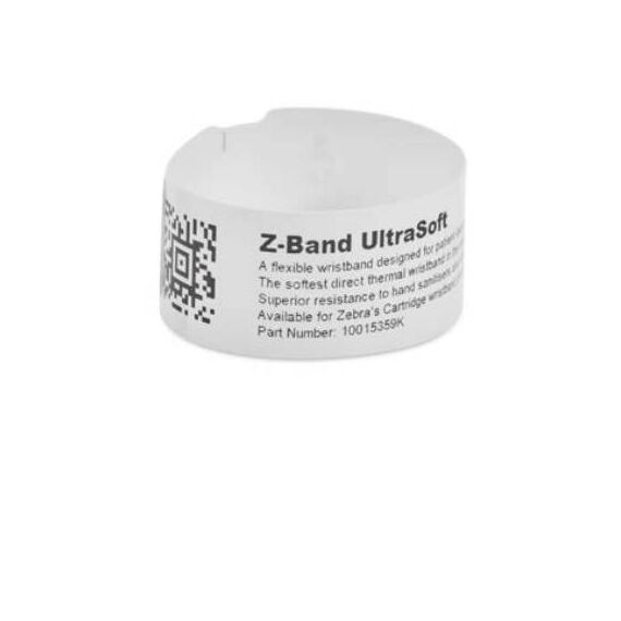 Zebra 10015358RK. Type: Hospital wristband, 10015358RK