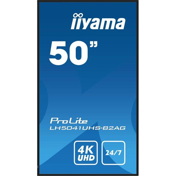 iiyama LH5041UHS professional digital signage display 50"