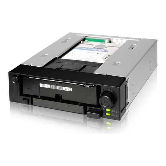 Cremax ICY Dock DuoSwap MB971SP-B - Storage drive cage - 2.5", 3.