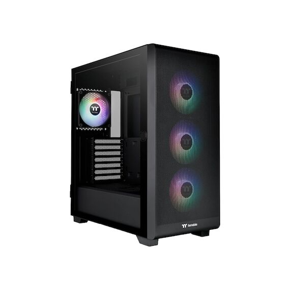 Thermaltake Geh S250 TG Midi Tower"ARGB" Black | CA-1Y6-00M1WN-00