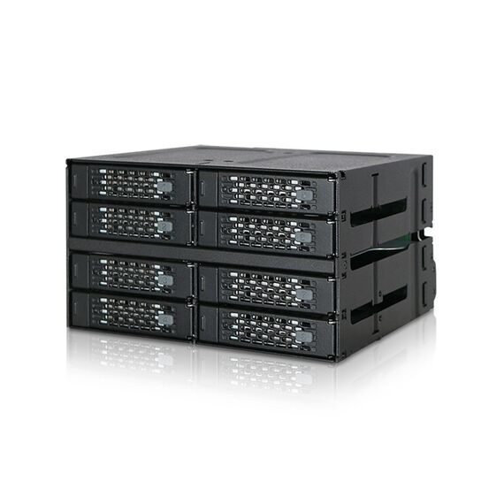 ICY Dock ToughArmor MB508SP-B - Storage drive cage - 2.5" - black