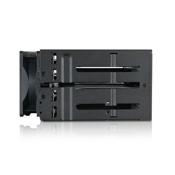 ICY Dock ToughArmor MB508SP-B - Storage drive cage - 2.5" - black