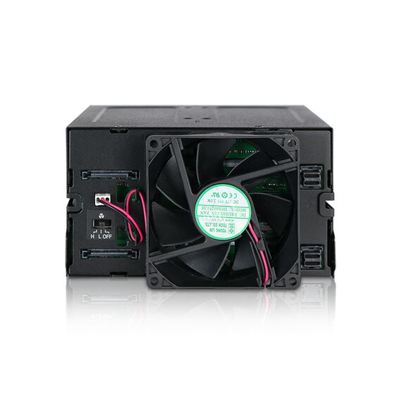 ICY Dock ToughArmor MB508SP-B - Storage drive cage - 2.5" - black