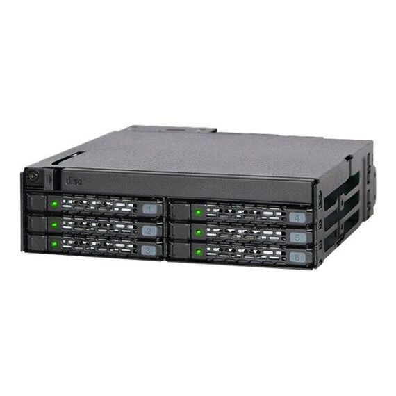 ICY Dock ToughArmor MB606SPO-B - Storage drive cage - 2.5" - blac
