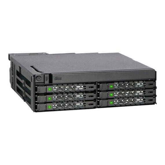 ICY Dock ToughArmor MB606SPO-B - Storage drive cage - 2.5" - blac