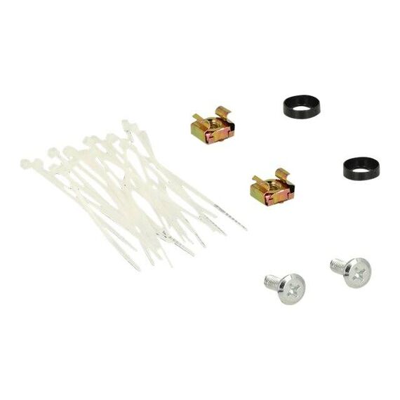 DeLOCK Patch panel RJ45 X 24 light grey, RAL 7035 0.5U 43315