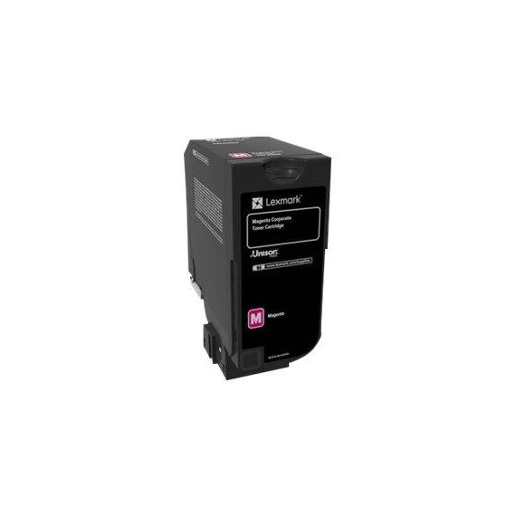 Lexmark Magenta original toner cartridge LCCP, LRP, 74C20ME