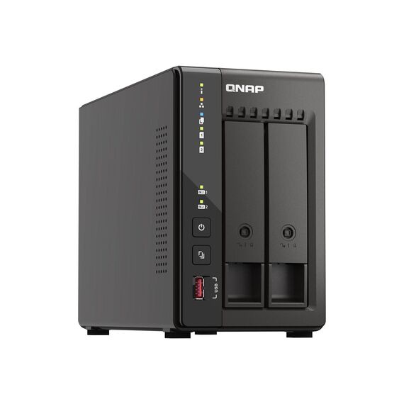 QNAP TS253E NAS server 2 bays SATA 6Gbs RAID RAID TS253E8G