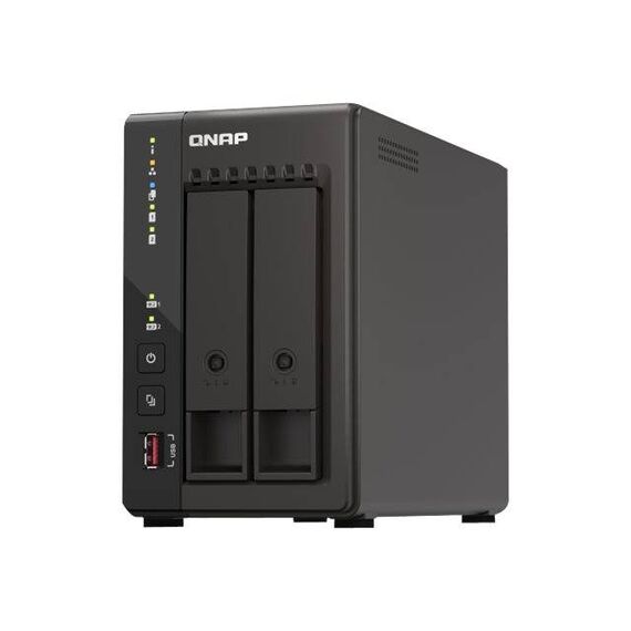 QNAP TS253E NAS server 2 bays SATA 6Gbs RAID RAID TS253E8G