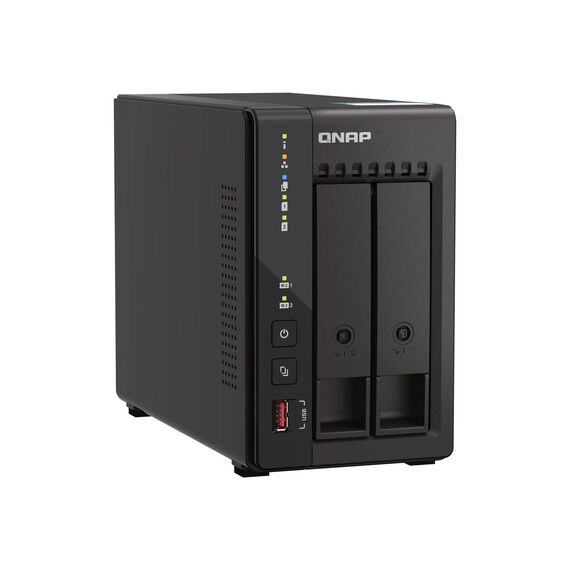 QNAP TS253E NAS server 2 bays SATA 6Gbs RAID RAID TS253E8G