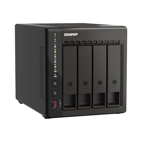 QNAP TS453E NAS server 4 bays SATA 6Gbs RAID RAID TS453E8G