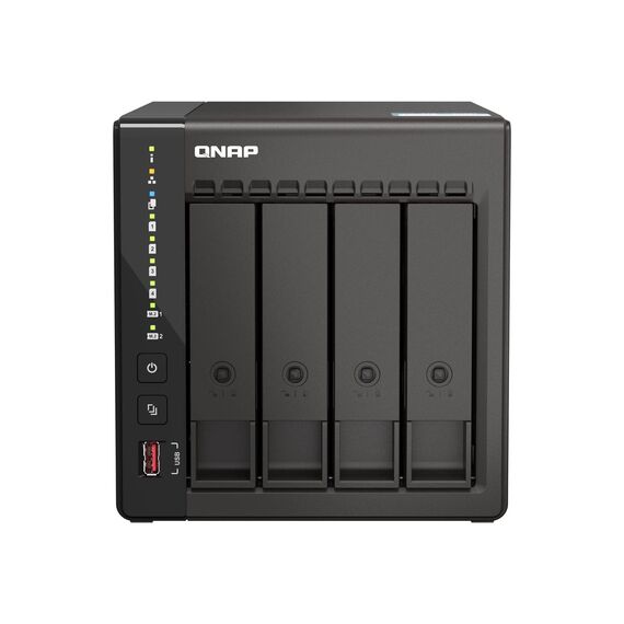 QNAP TS453E NAS server 4 bays SATA 6Gbs RAID RAID TS453E8G