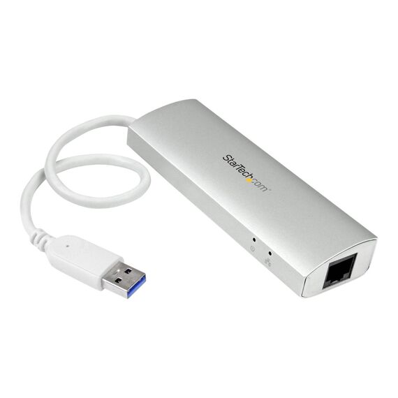 StarTech.com 3Port USB 3.0 Hub with Gigabit ST3300G3UA