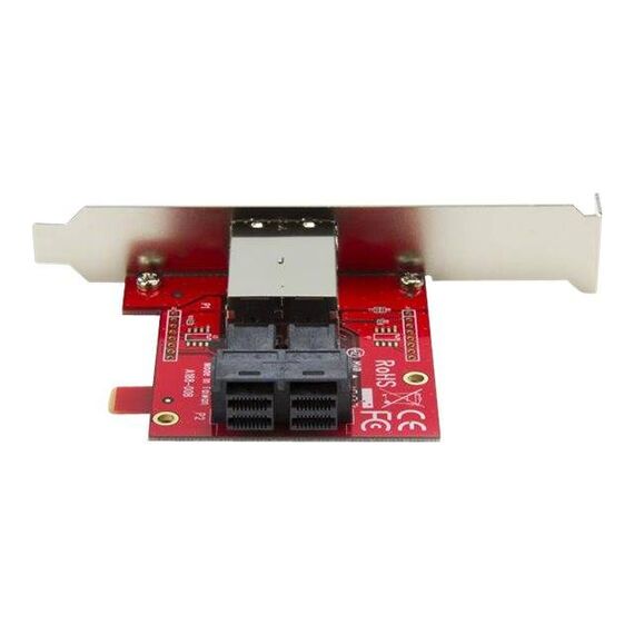 StarTech.com MiniSAS Adapter Dual SFF8643 to SFF86448PLT2