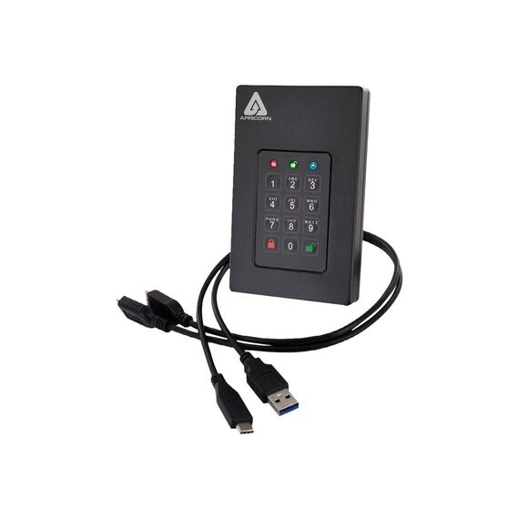 Apricorn Aegis Fortress L3 - SSD - encrypted - 512 GB | AFL3-S500