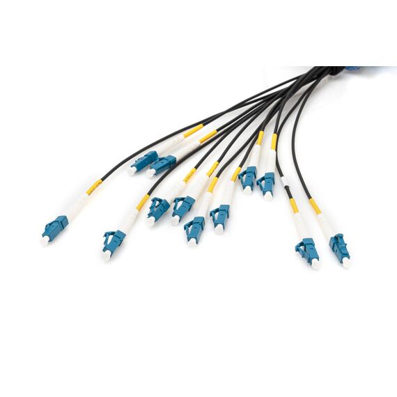 DIGITUS - Breakout cable - LC/UPC single-mod | DK-2A33CU075BK-BBB