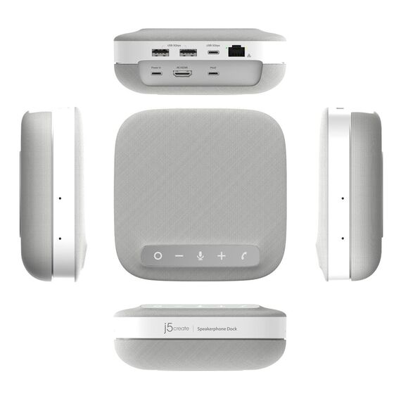 j5create USB-C 4K Speakerphone Dock / Wired / USB 3.2 | JCDS335-N