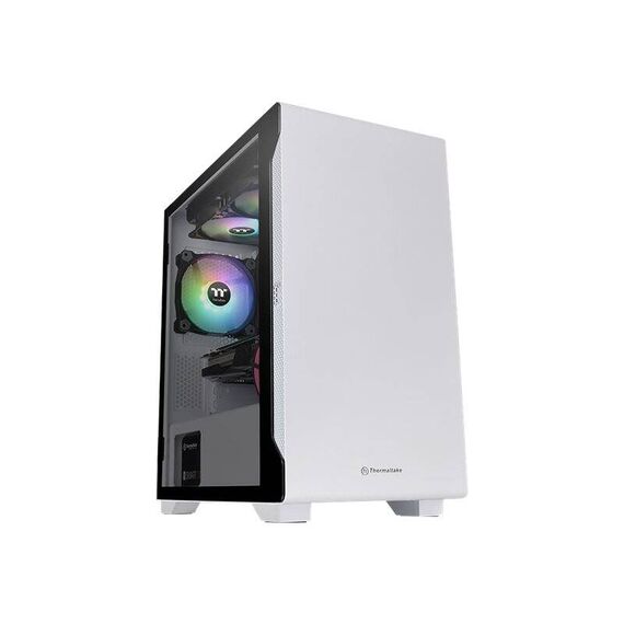 Thermaltake S100 TG Snow - Tempered Glass Snow | CA-1Q9-00S6WN-00