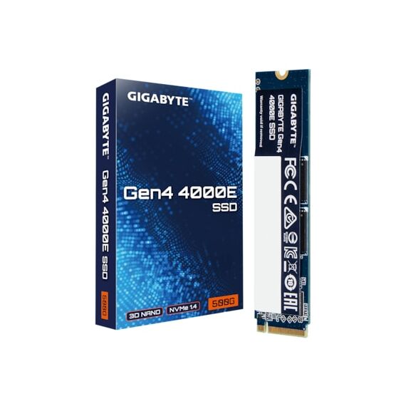 Gigabyte Gen4 4000E - SSD - 500 GB - internal - M.2 2 | G440E500G