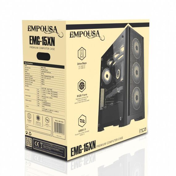 INCA EMG-15XN - Medium Tower