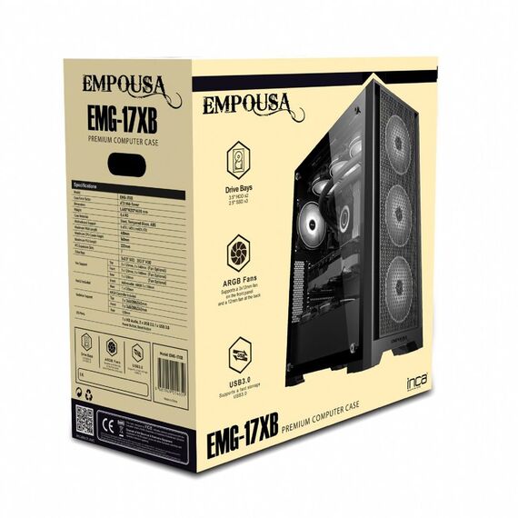 INCA EMG-17XB - Mid-Tower