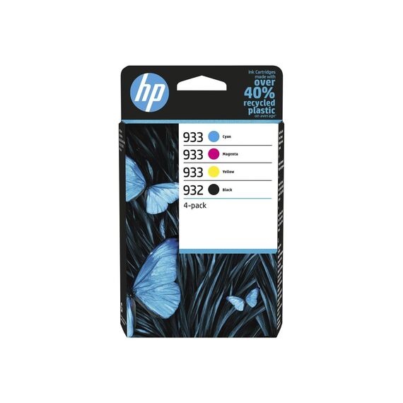 HP 932933 Combo Pack 4pack black, yellow, cyan, 6ZC71AE