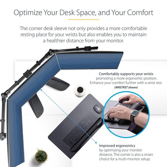 StarTech.com Desk corner sleeve DSKCRNRSLV