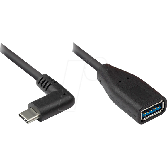 Good Connections 2811-OTGW - 0.1 m - USB C - USB A - USB 3.2 Gen