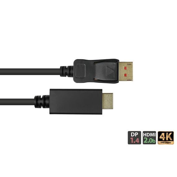 Good Connections DP14-HDMI1 - 1 m - DisplayPort - HDMI - Male - M