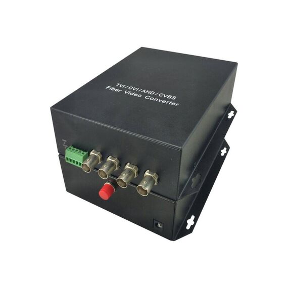 LevelOne AVF-1401 - Video extender - Fibre Channel - 4 ports - up