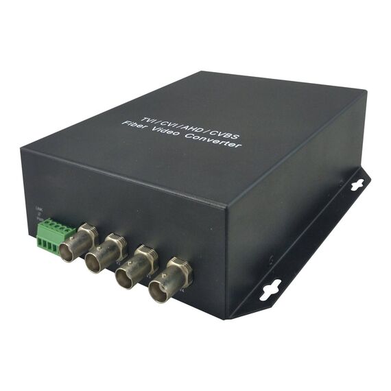 LevelOne AVF-1401 - Video extender - Fibre Channel - 4 ports - up