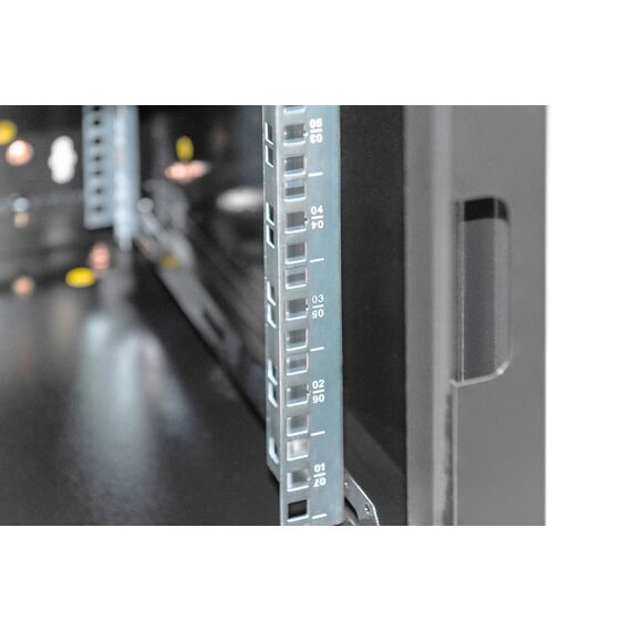 DIGITUS Professional Unique DN-19 07U-6/6-SW - Rack cabinet - wal