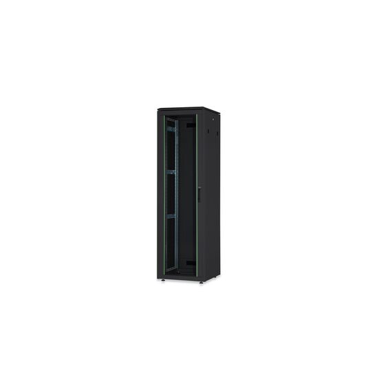 Digitus Unique DN-19 36U-6/6-B-1 - Rack - cabinet - black, RAL 90